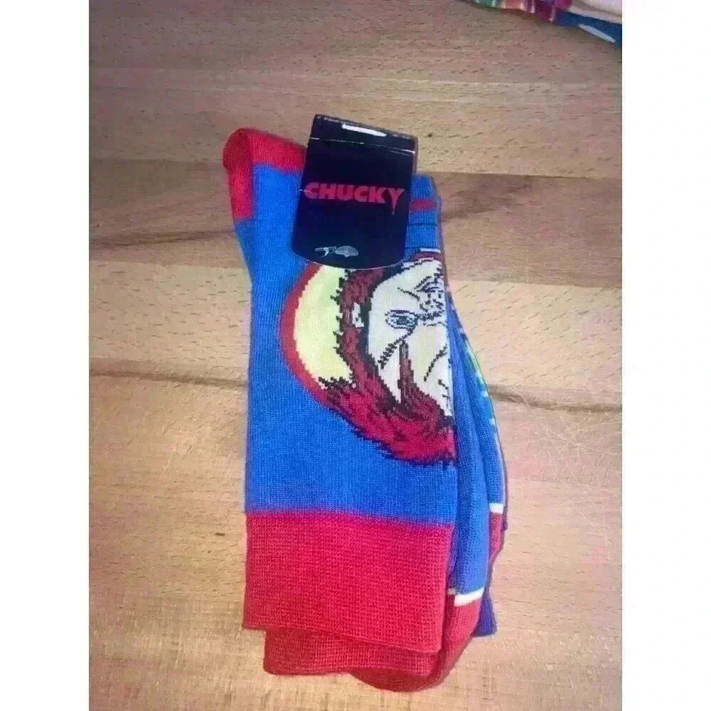 Chucky socks 2pk Size 8-12